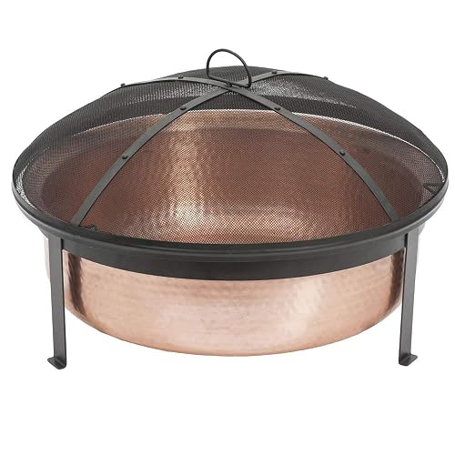 Hand Hammered 100% Copper Fire Pit