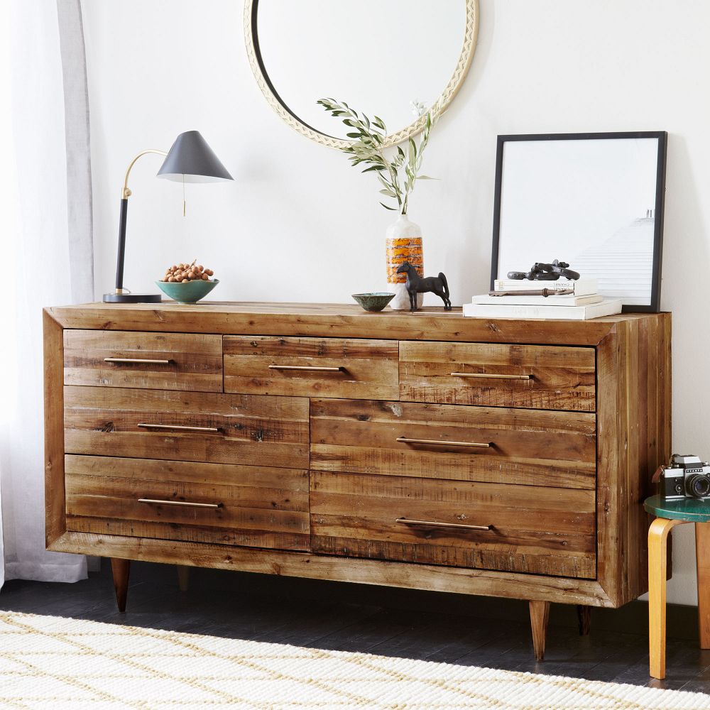 West Elm, Alexa Reclaimed Wood 7 Drawer Dresser