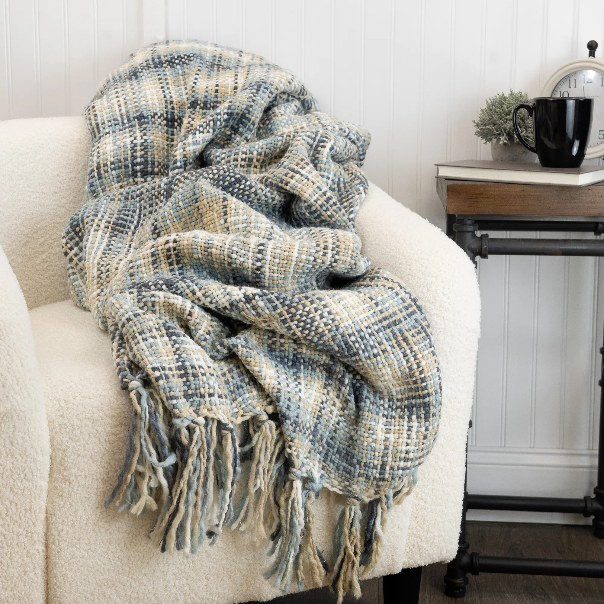 Donna Sharp Seascape Heritage Woven Throw