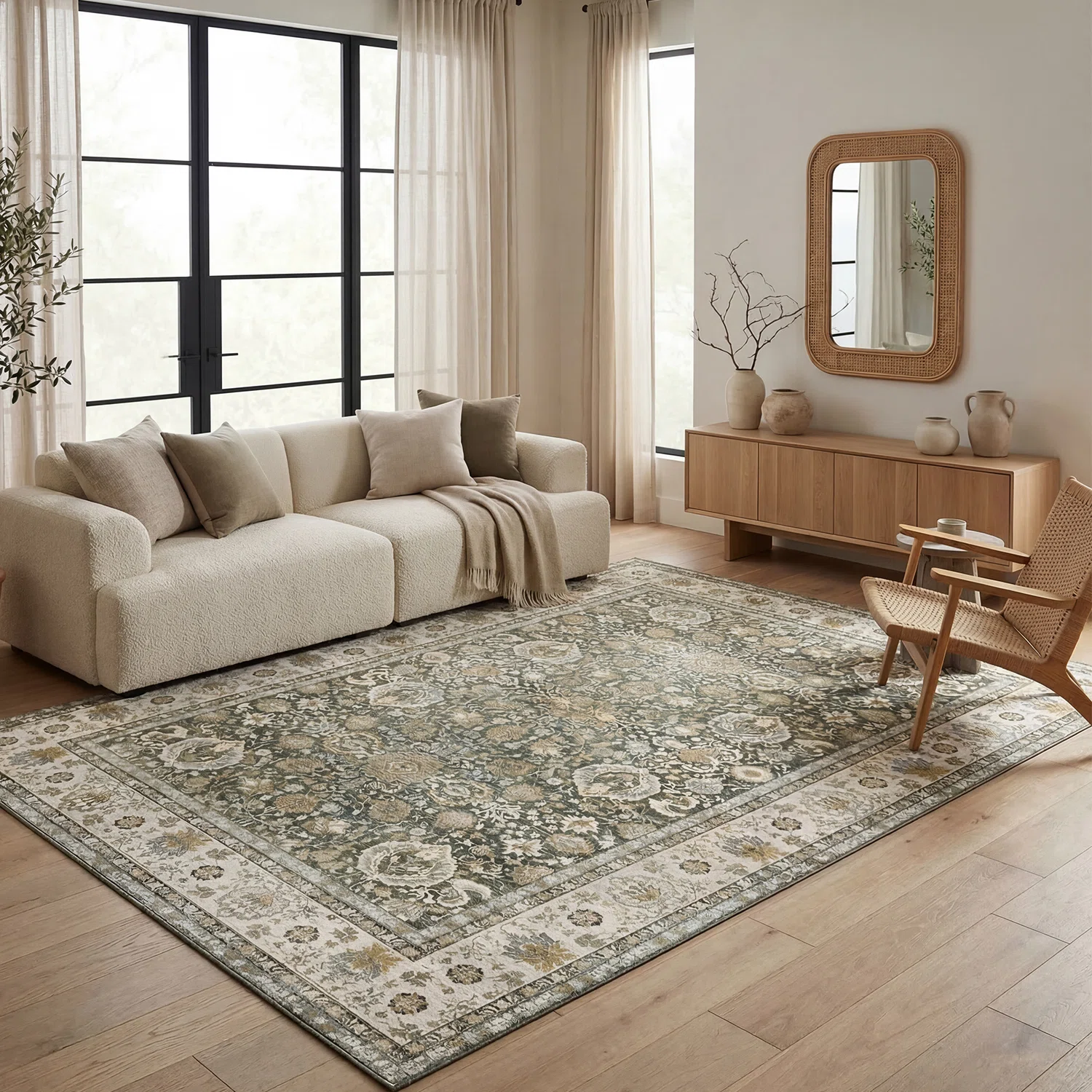 Cyrus Washable Area Rug