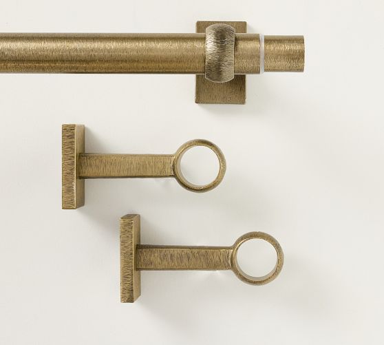 Botanical Forged Iron Curtain Rod