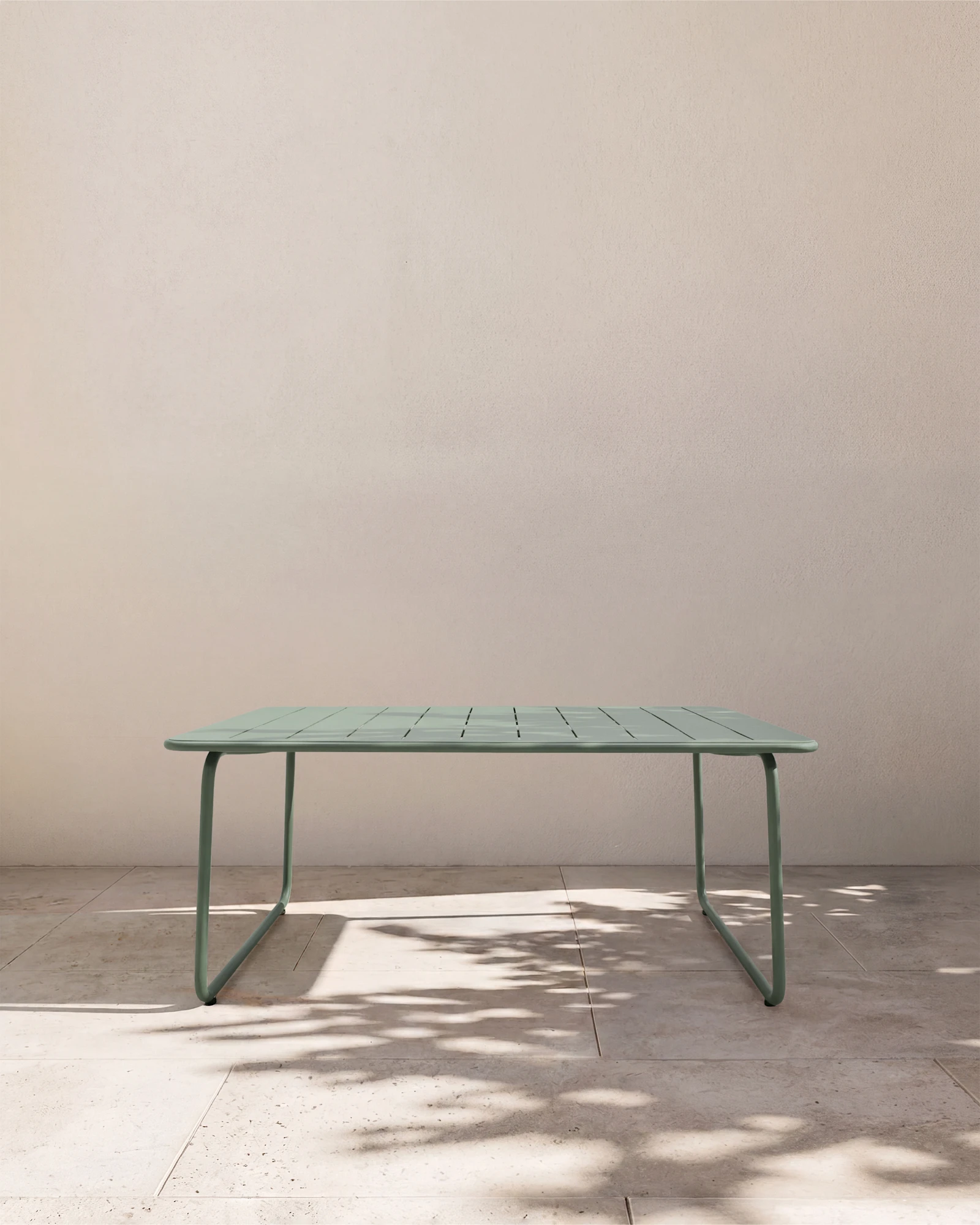 Powder-Coated Aluminum Outdoor Dining Table