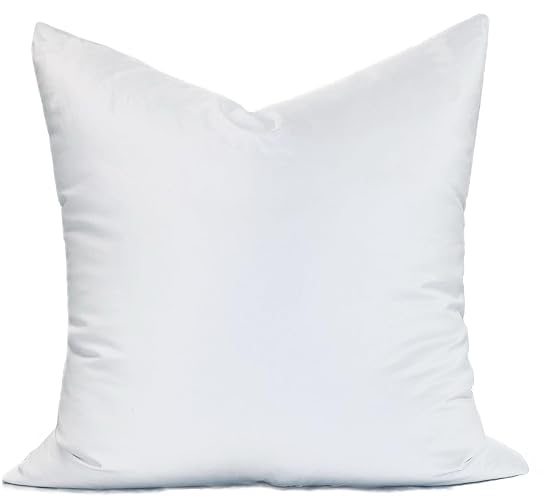 MoonRest® 20x20 Inch Synthetic Down Alternative Square Pillow Insert Form Stuffer for Sofa Shams, Decorative Throw Pillow, Cushion and Bed Pillow Stuffing - Hypoallergenic 20“X 20”