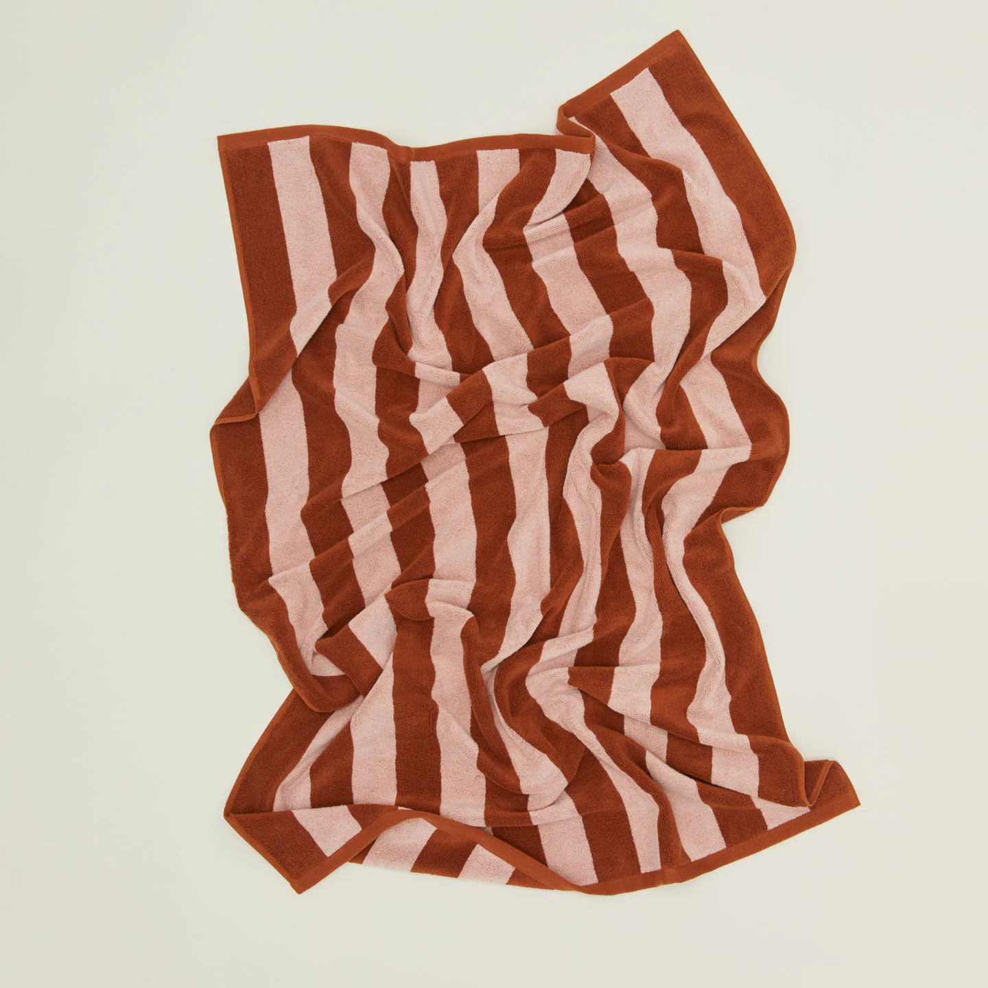 Simple Striped Terry Bath Sheet