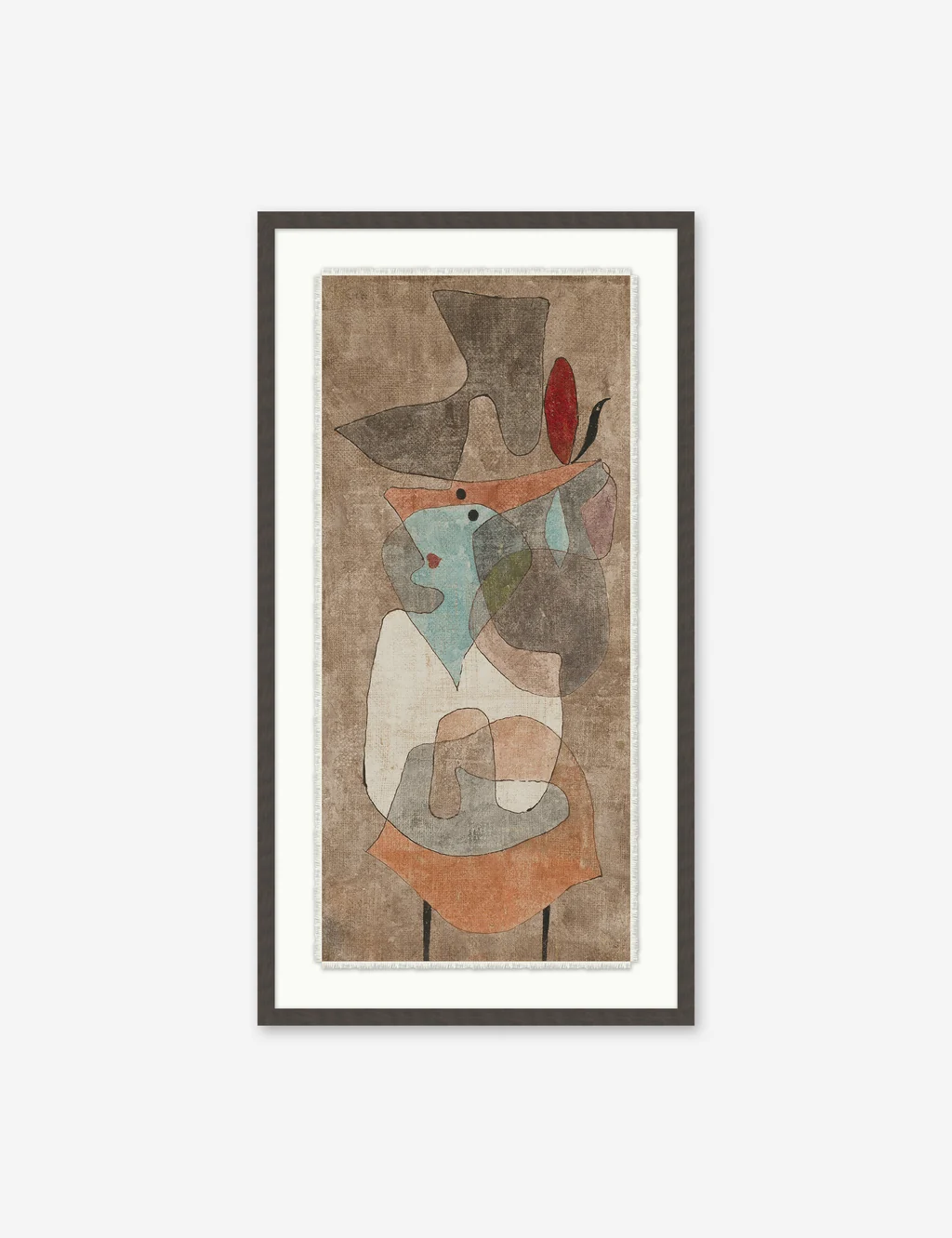 Linen Figure Wall Art