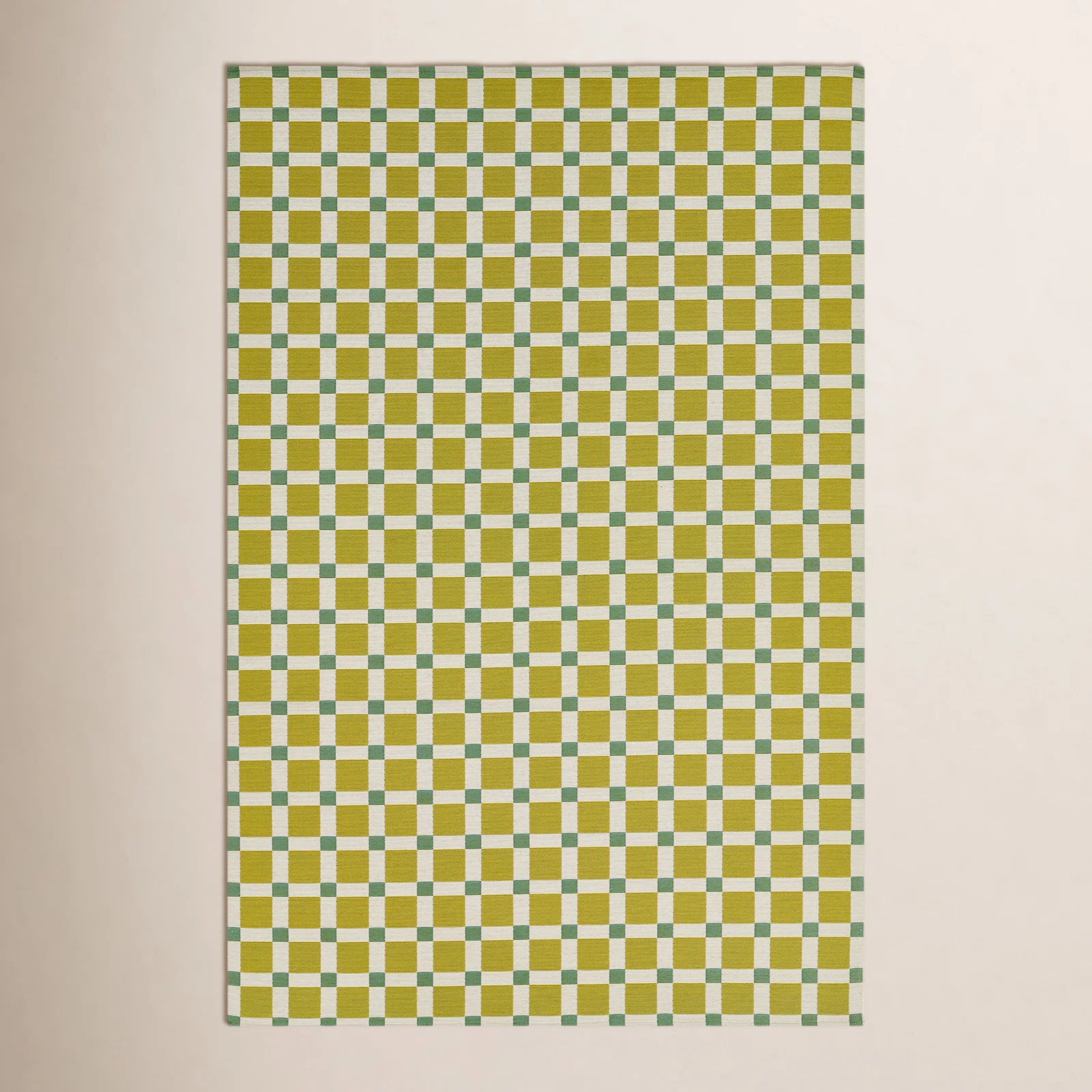 Icon Geometric Indoor Outdoor Green Rug