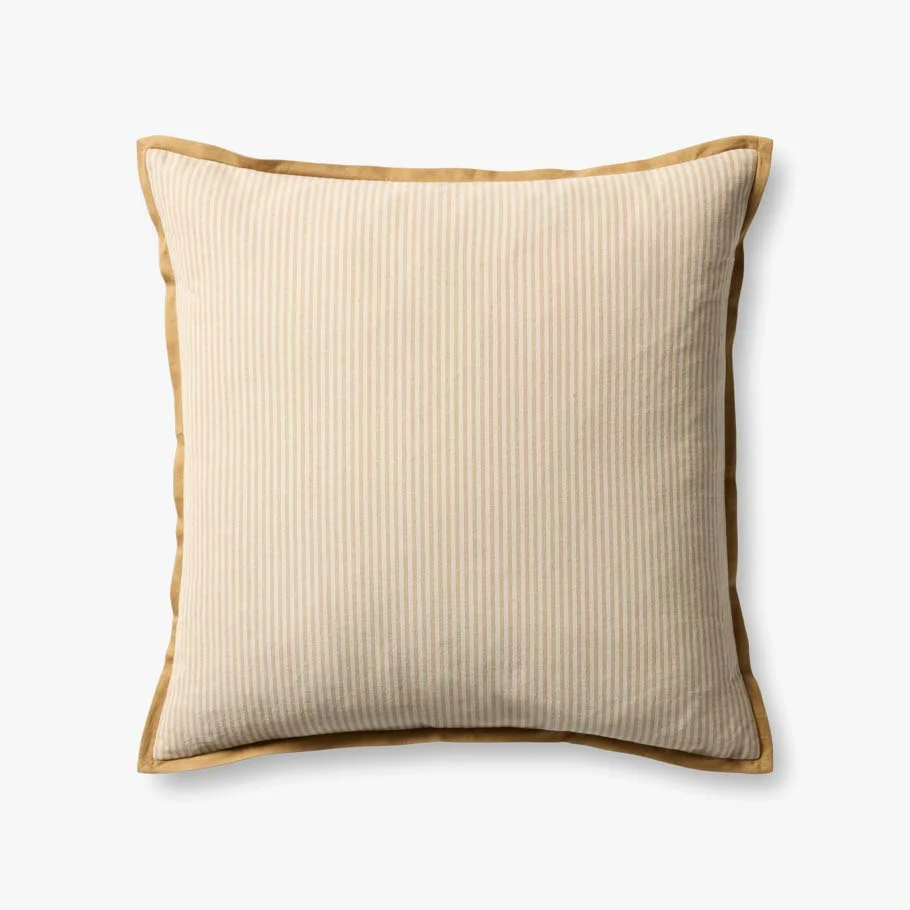 Throw Pillow - Sullivan Natural / Gold