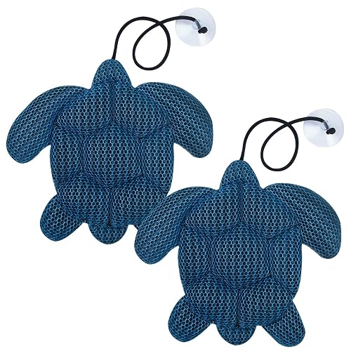2 Pack Hot Tub Scum Absorber Pool Sponge Oil Absorber Hot Tub Sponge Turtle | ANSLCA Must Have Hot Tub Accessories for Adults Hot Tub Clean to Soak up Oils - Keeps Your Hot Tub / Pool Water Clean & Clear