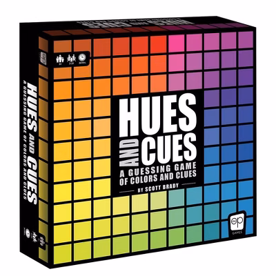 Hues & Cues Game: Strategy Board Game For 3-10 Players By The Op Games