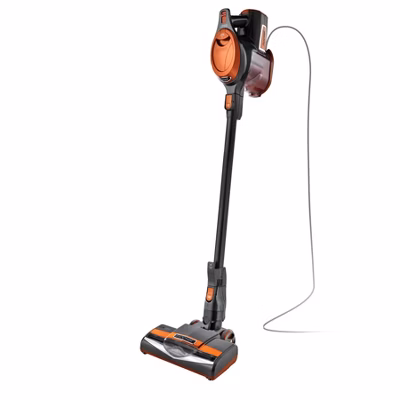 Shark Rocket Ultra-light Corded Stick Vacuum Hv301 8.5" Cleaning Path Orange