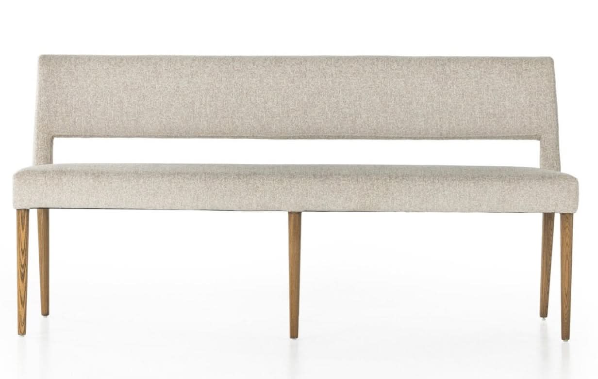 Dining Bench | Modern Rustic Wood Dining Bench