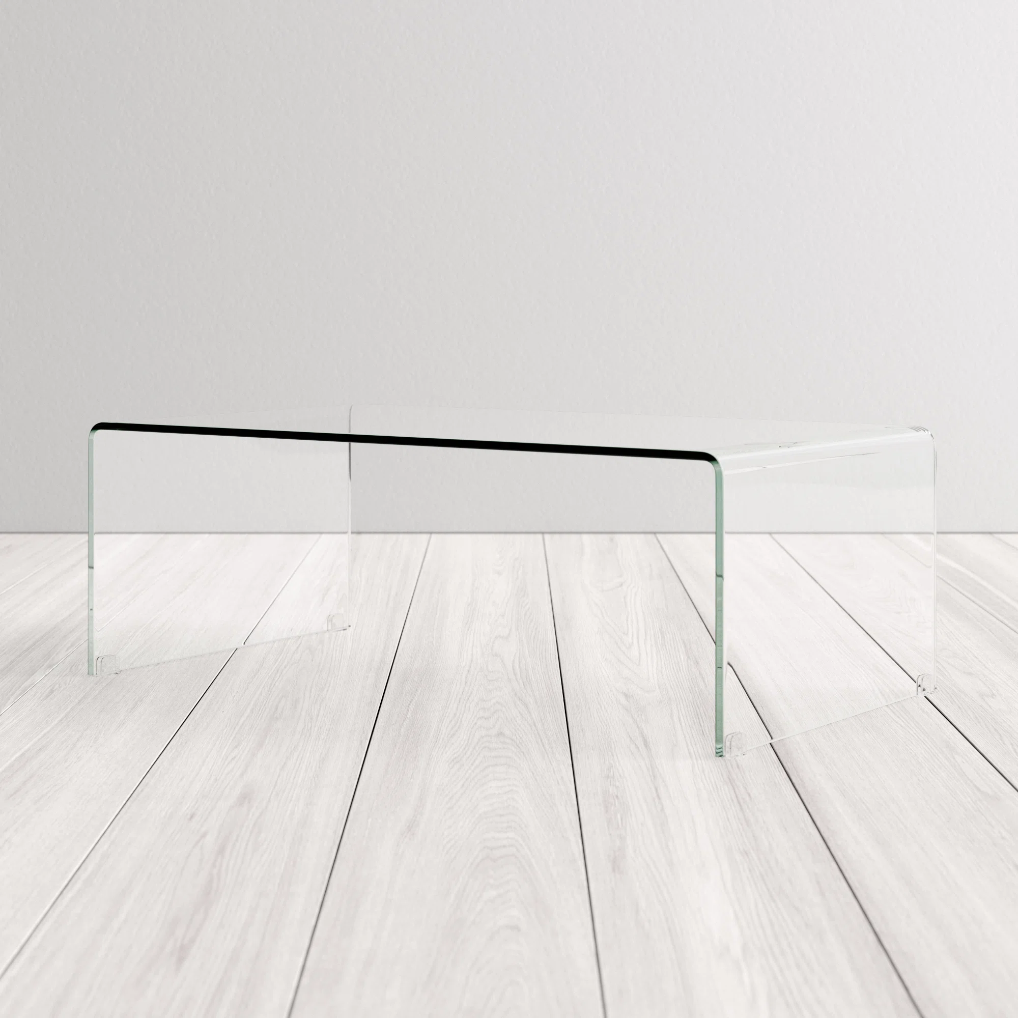 Dasher Glass Single Coffee Table