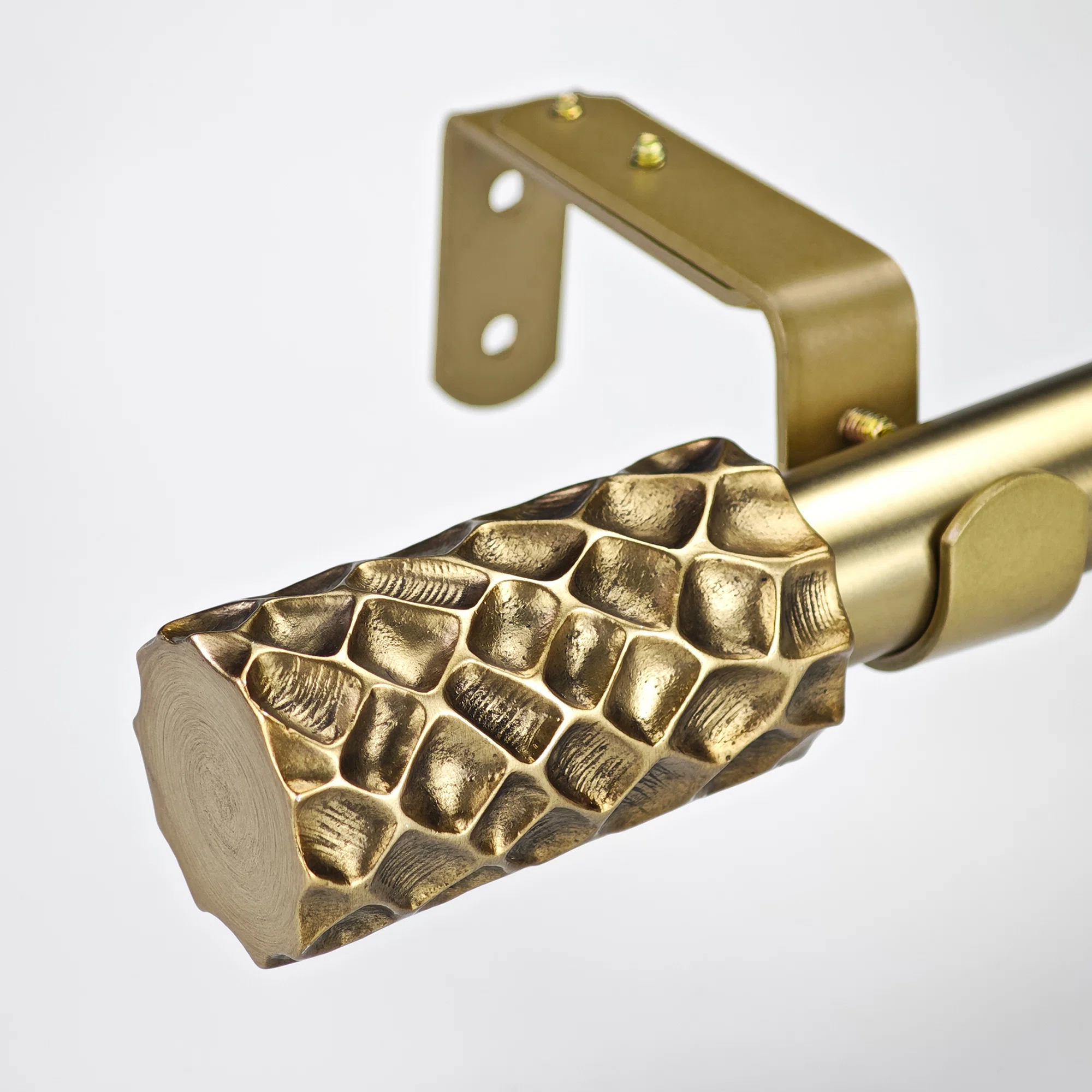 Adjustable 1''diameter Single Curtain Rod Set