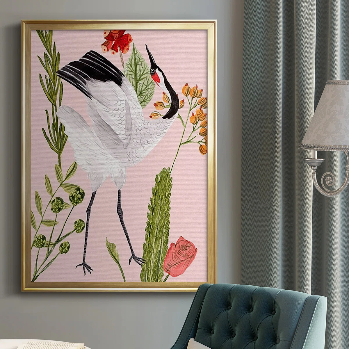 Birds In Motion VI " Birds In Motion VI " Painting Print