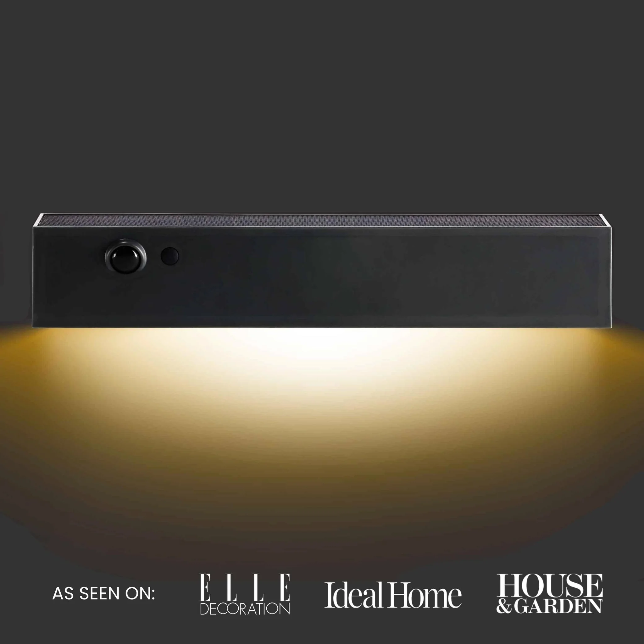 Solar Wall Light With Motion Sensor