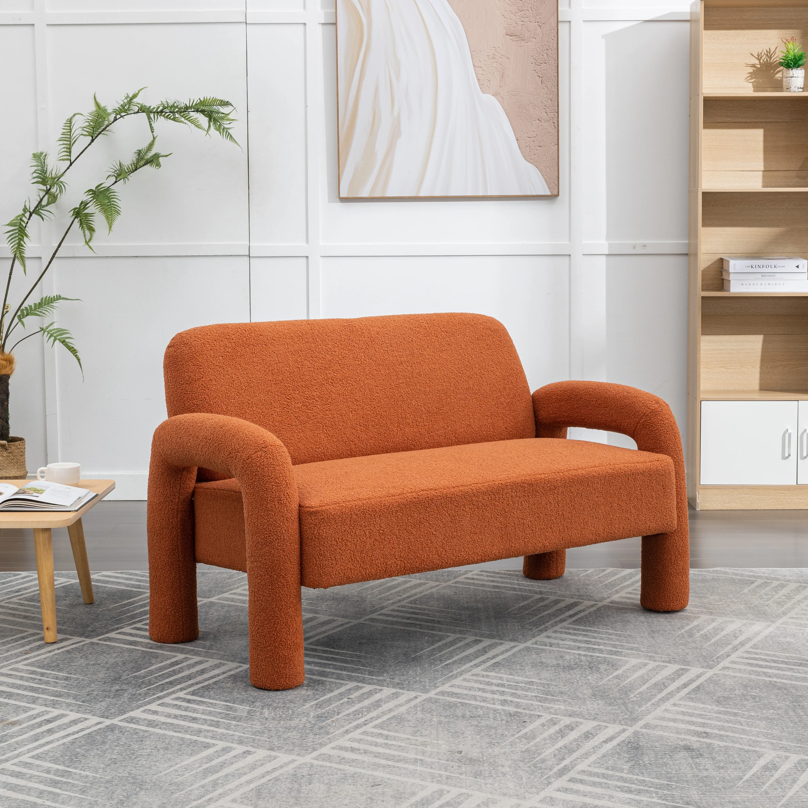 Jasyia Upholstered 51'' Loveseat