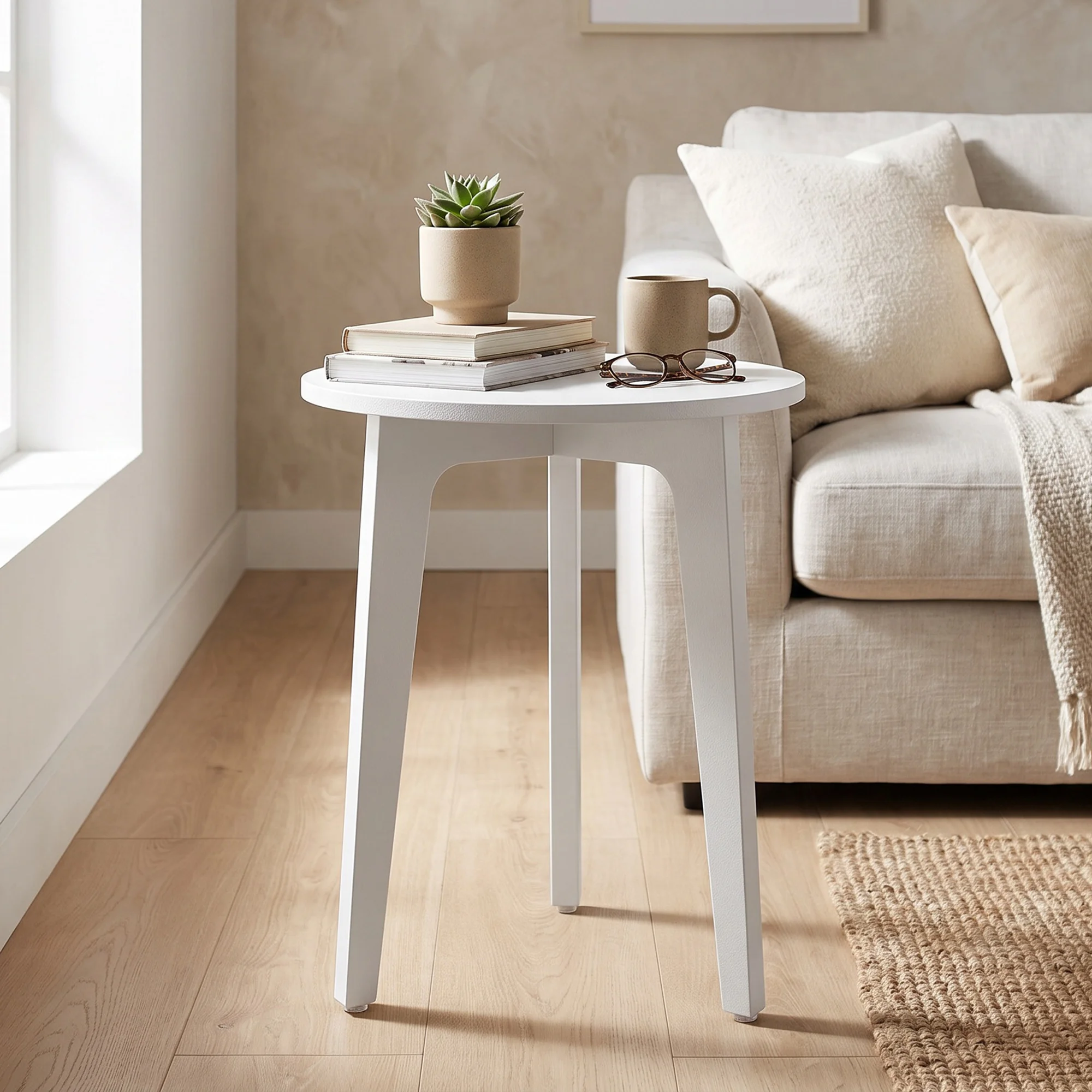 Round End Table