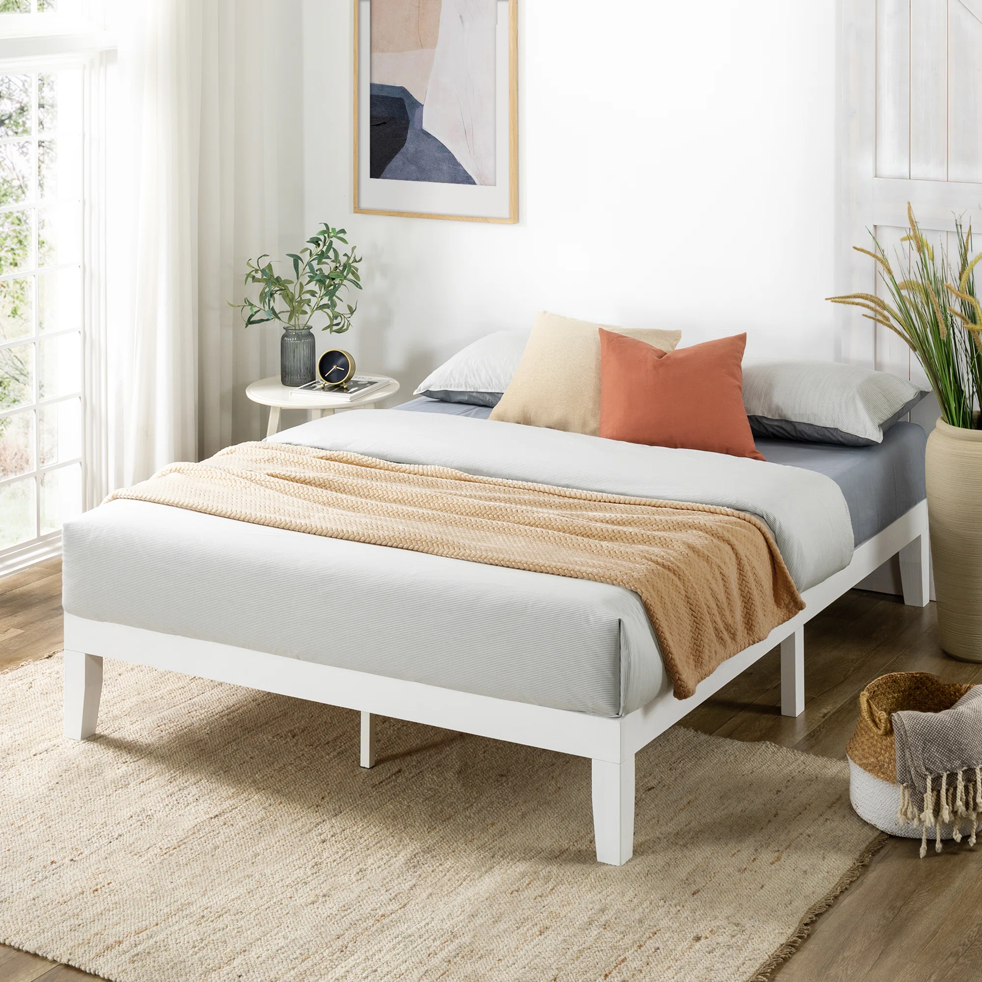 Harlow Solid Wood Platform Bed