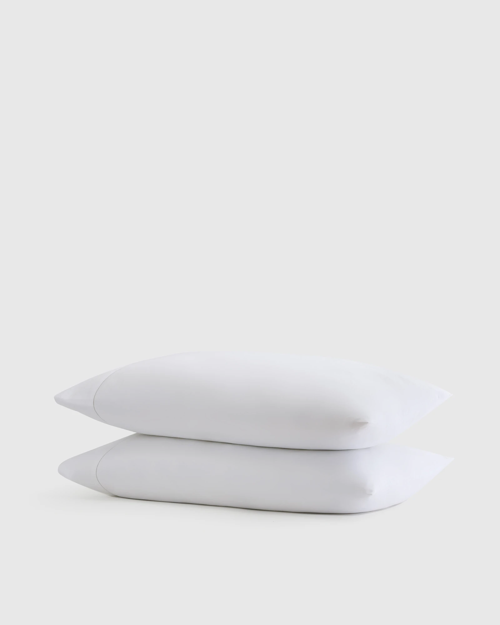 Signature Giza Cotton Sateen Pillowcase Set In White