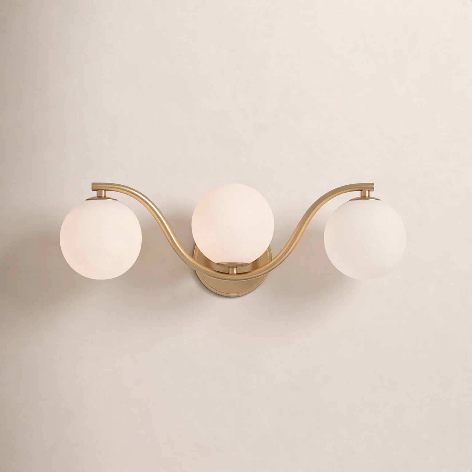 Joss Main Susanne Triple Globe Wave Vanity Lighting
