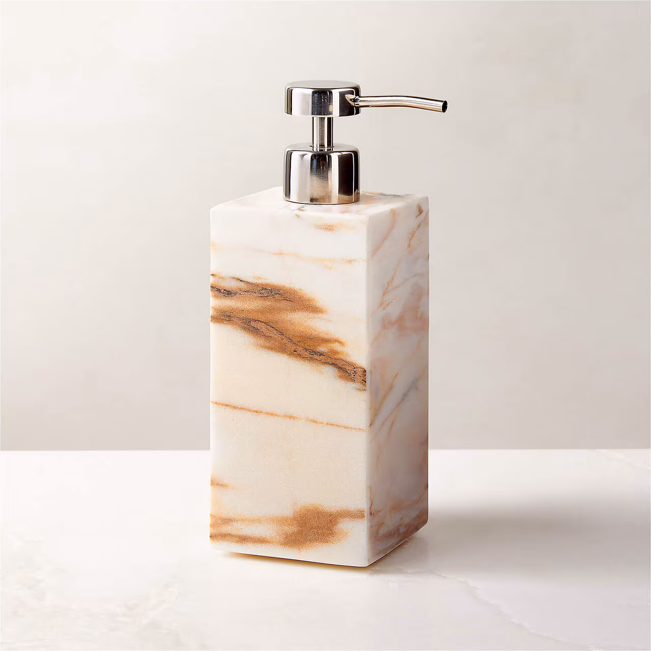 Ramsey Calacatta Gold Marble Soap Pump