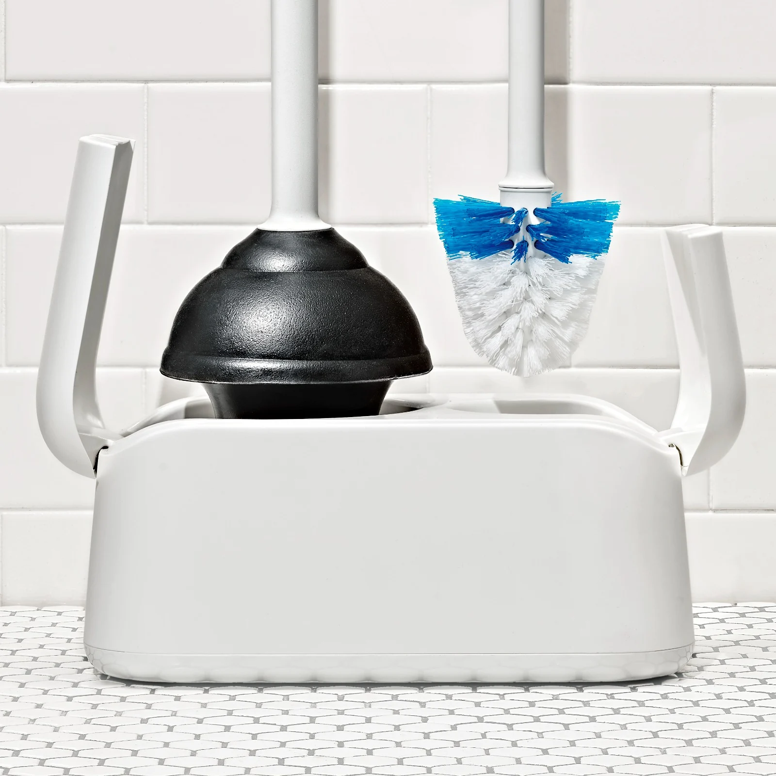 Toilet Brush & Plunger Set