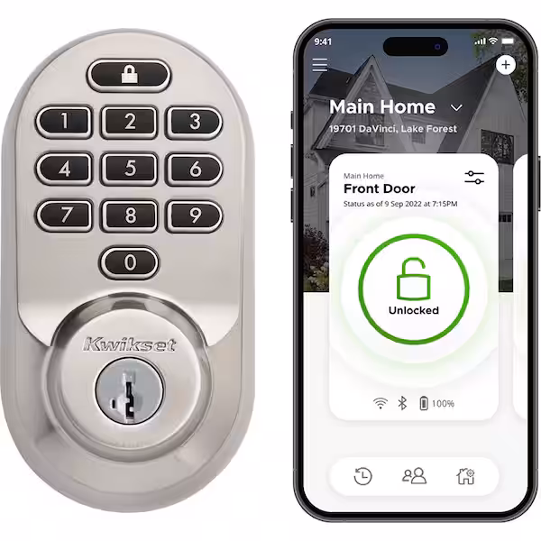 Kwikset Halo Wi Fi Smart Lock Keypad Single Cylinder Deadbolt With Smartkey Security
