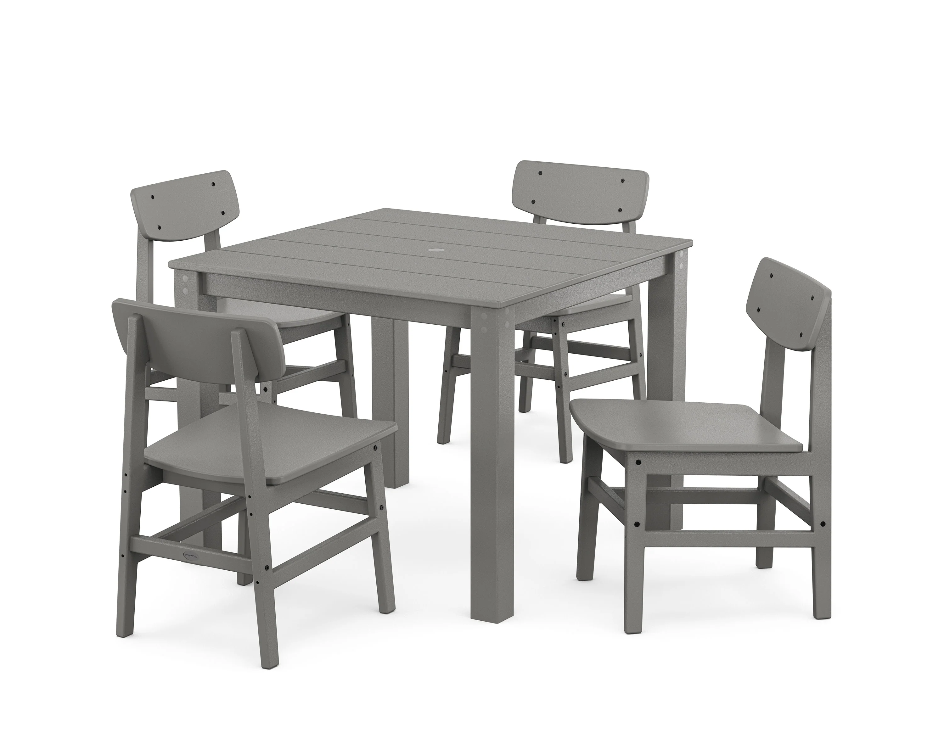 Modern Studio Urban Chair 5-piece Parsons Dining Set