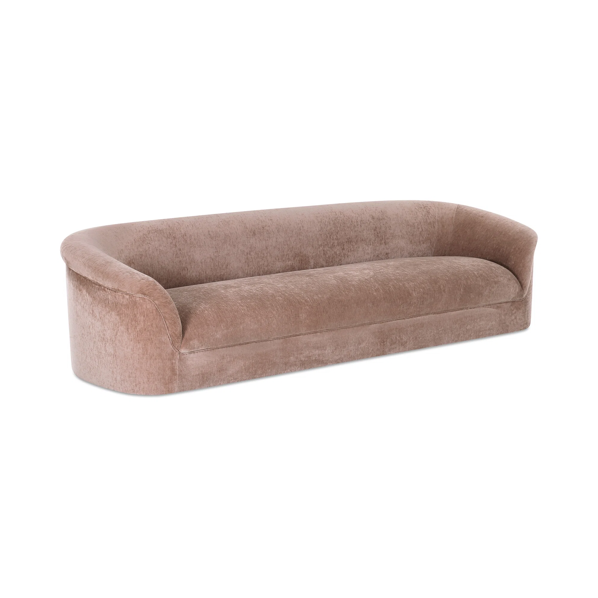 Arthur 109'' Velvet Upholstered Sofa