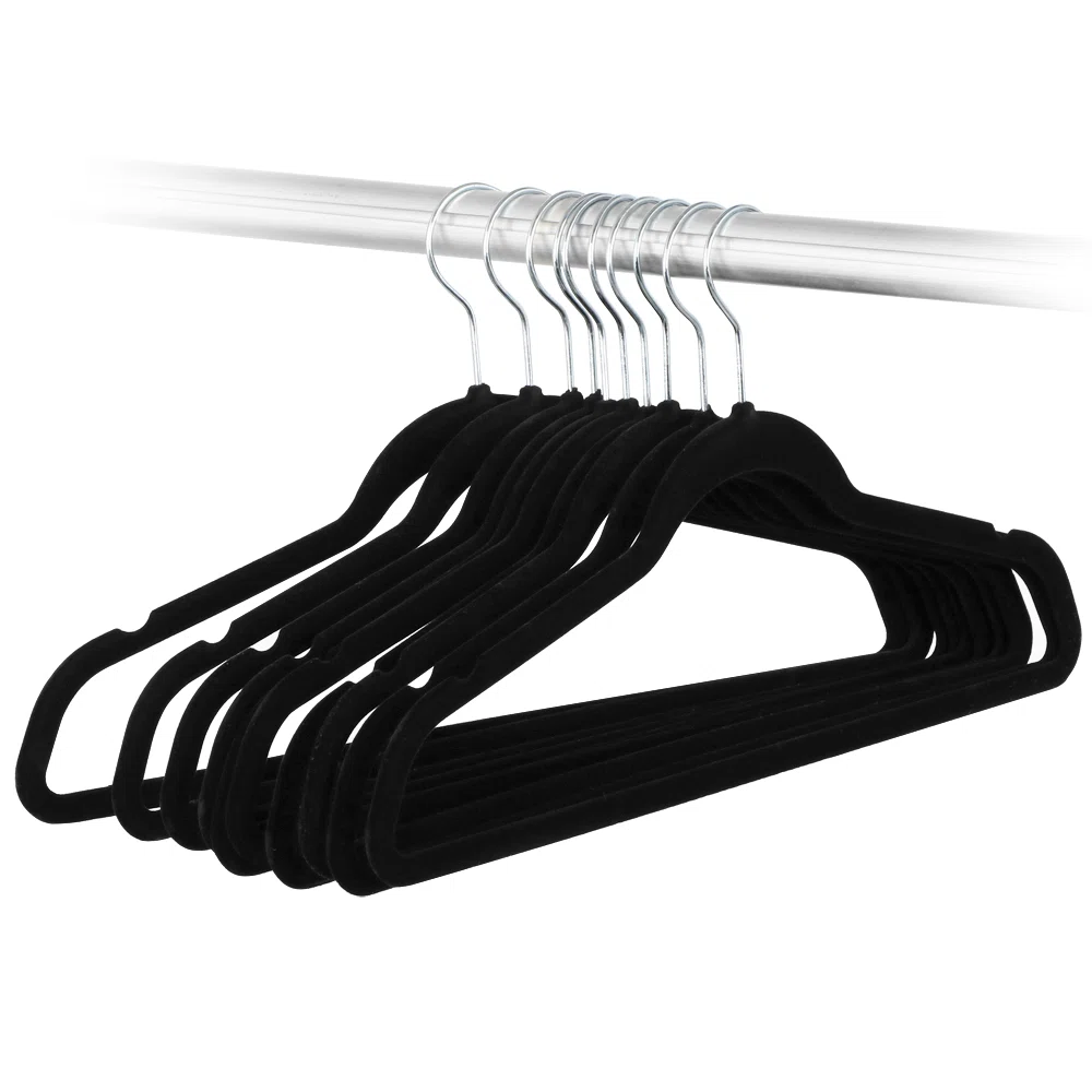Santos Velvet Non-Slip Hanger with 360° Swivel Hook