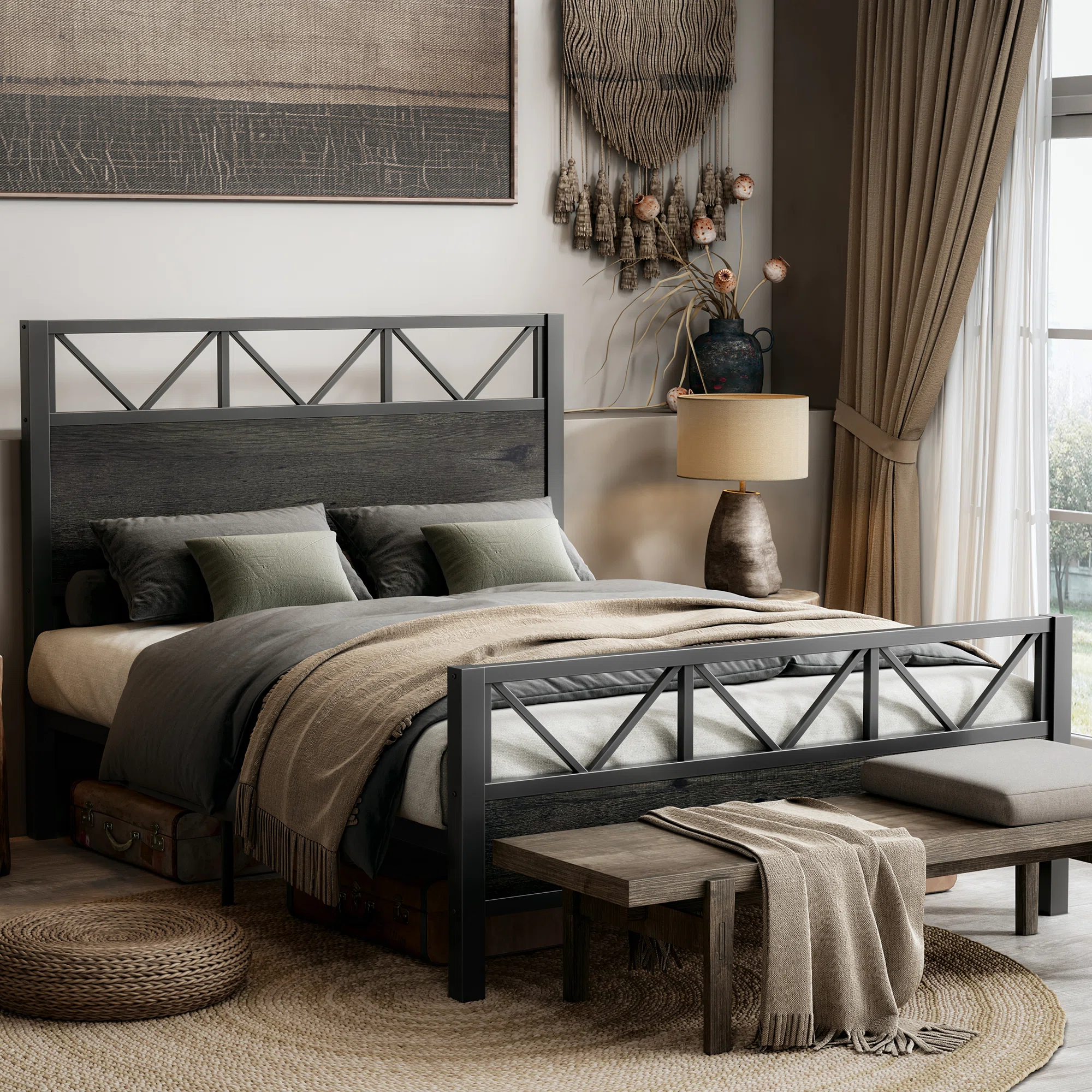 Wykeisha Platform Bed