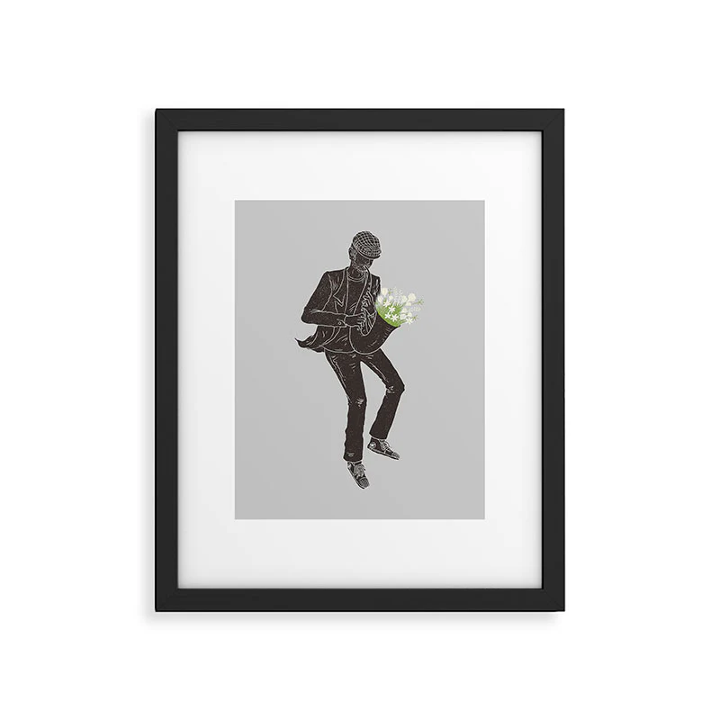 People's Music Framed Art Print