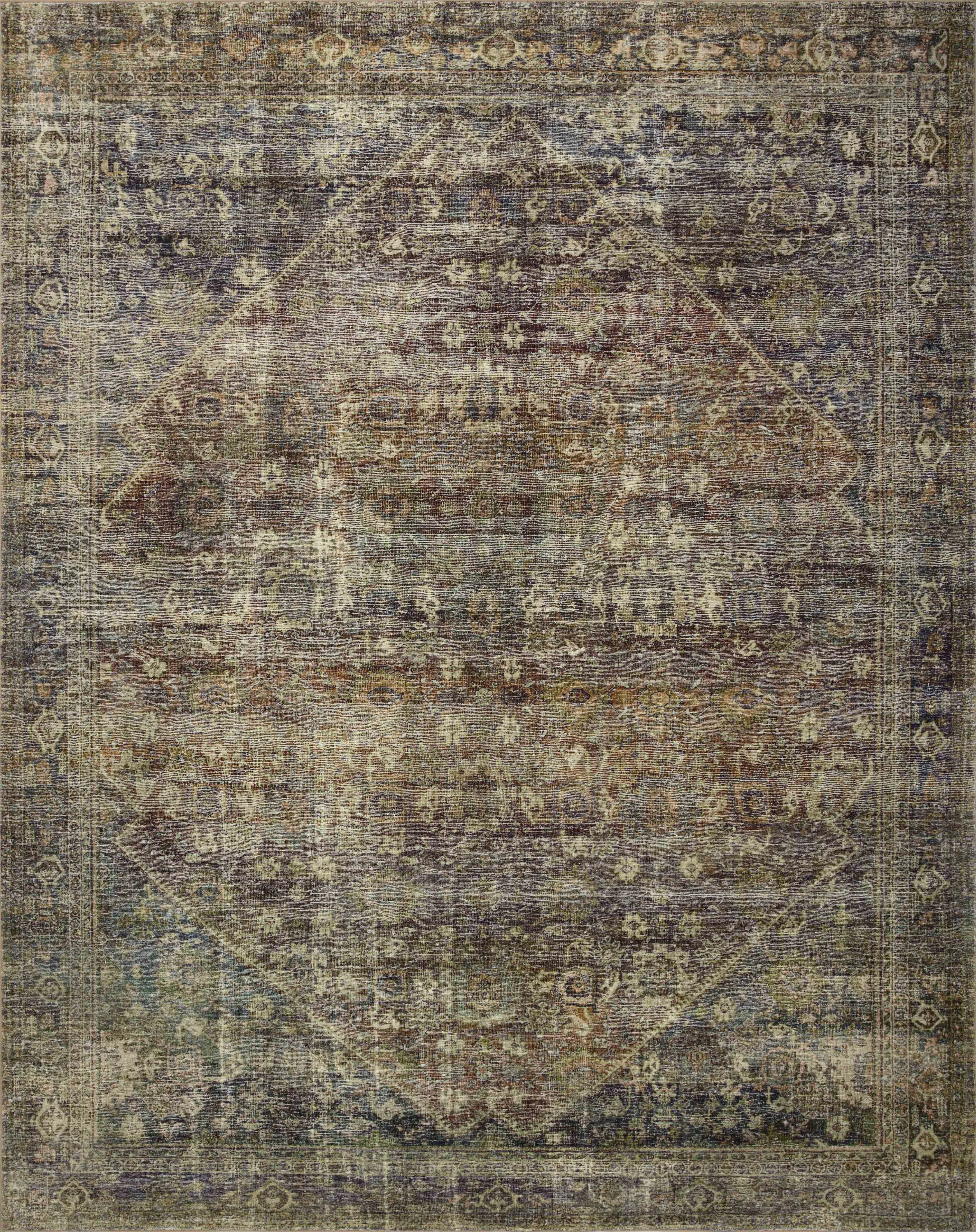 Amber Lewis x Loloi Morgan Spice / Lagoon Area Rug feat. CloudPile